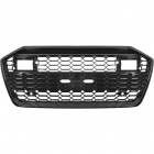 Grille calandre Audi A6 C8 18-22 - Noir brillant  - look RS6