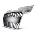 Grille calandre Audi TT 8J - look RS 06-14  - argent noir