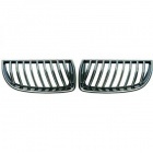 Grilles calandre BMW Serie 3 E90 E91 05-08 - Chrome