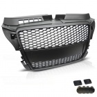 Grille calandre Audi A3 8P 08-12 - look RS3 - Noir Mat
