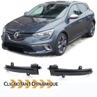 2 Clignotants retro dynamiques LED Renault Megane 4 - Noir