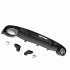 Diffuseur arriere AUDI A7 C7 sportback 10-14 - Look RS7 - Noir Brillant