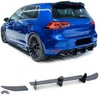 Extension splitter de diffuseur VW GOLF 7 R 12-17