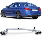 Pots Echappements inox BMW Serie 5 F10 F11 - 10-17 look mperf