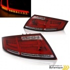 2 Feux arriere AUDI TT 8J LTI - Rouge - Cligno dynamique