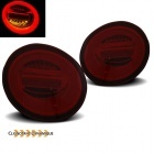 2 Feux arriere VW New Beetle (3C) fullLED dynamiques - Rouge teinte