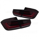 2 Feux arriere LED dynamiques BMW Serie 3 F30 - 11-19 - Rouge Teinte