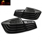 2 Feux arriere LED BMW Serie 5 F10 look LCI - 10-13 - Noir Fume