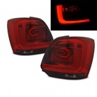 2 Feux arriere VW Polo 6R 09-14 - LTI - Rouge teinté