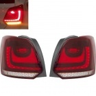 2 Feux arriere VW Polo 6R 09-14 - LED - Rouge