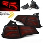 2 Feux arriere LED dynamiques Tesla Model 3 Model Y - Rouge Fume
