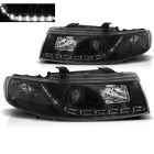2 Phares SEAT Leon Toledo 1M 99-04 - Devil Eyes LED - Noir