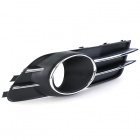 Grille antibrouillard droite Audi A6 C7 4G - Noir Chrome