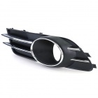 Grille antibrouillard gauche Audi A6 C7 4G - Noir Chrome