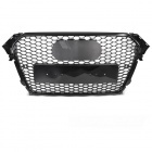 Grille calandre Audi A4 B8 12-15 - noir brillant laque - PDC - look RS4