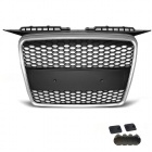 Grille calandre Audi A3 8P 05-08 - look RS3 - Argent mat