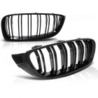 Grilles calandre BMW Serie 4 F32 F33 F36 look M4 - Noir