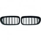Grilles calandre BMW Serie 5 F10 F11 13-17 look M - Noir Brillant