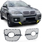 Grilles antibrouillard BMW X6 E71 06-14 - Noir Mat