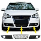 Grilles antibrouillard VW Polo 9N3 - 05-09 - look GTI