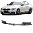 Spoiler lame de pare choc - BMW Serie 3 F30 F31 -11-19 - look mperf 1 piece - noir