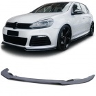Spoiler lame avant VW Golf 6 (VI) look carbone pour pare choc R20