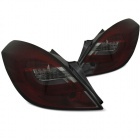 2 Feux arriere Opel Corsa D 3P 06-14 - Rouge teinte