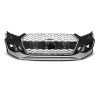 Pare choc avant AUDI A5 F5 16-19 - Look RS5 - Noir chrome - PDC