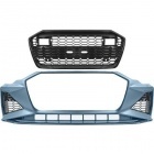 Pare choc avant AUDI A6 C8 18-22 - Look RS6 - Noir