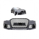 Pare choc avant AUDI A6 C7 11-14 - Look RS6 - Noir