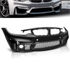 Pare choc avant BMW Serie 4 F32 F33 F36 look M4 - PDC - trous AB