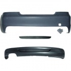 Pare choc arriere BMW Serie 1 E82 E88 07-13 look Mtech