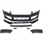 Pare choc avant AUDI TT 8J 06-14 - Look TTRS - Lame Noir