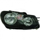 Phare Optique gauche valeo VW Golf 6 08-12 noir