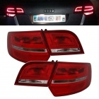 2 Feux AUDI A3 8PA Sportback LED 04-08 Rouge