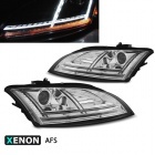 2 Phares xenon AUDI TT 8J phase 2 10-14 - look Matrix LED - AFS - Chrome