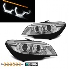 2 Phares xenon AFS BMW Z4 (E89) Angel Eyes LED 3D dynamiques - 09-13 - Chrome