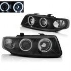 2 Phares SEAT Leon Toledo 1M 99-04 - Angel Eyes CCFL - Noir