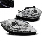 2 Phares SEAT Leon 1P1 09-13 - Devil LED - Chrome