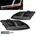 2 Phares xenon AUDI TT 8J phase 2 10-14 - look Matrix LED - AFS - Noir