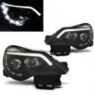 2 Phares avant Opel Corsa D 11-14 feux de jour devil eyes - Noir
