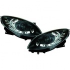 2 Phares avant devil eyes Renault Twingo 2 07-11 - Noir