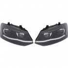 2 Phares avant VW Polo 6R 6C 09-17 - fullLED look R - noir