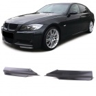 2 Splitters pour pare choc M - BMW Serie 3 E90 E91 05-08  - noir