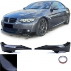 2 Splitters pour pare choc M - BMW Serie 3 E92 E93 06-10 - brillant