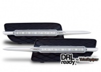 2 Feux de jour LED DRL Ready V2 - BMW X5 (E70) - Blanc