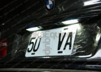 Pack LED plaque immatriculation BMW Serie 3 E46 Coupe, M3 04-06