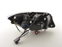 2 Phares avant BMW Serie 3 E90 E91 Angel Eyes LED 05-08 - Noir