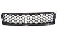 Grille calandre Audi A4 B6 00-04 - noir brillant - look RS4