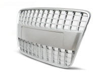 Grille calandre Audi Q7 05-09 - look S  - Argent